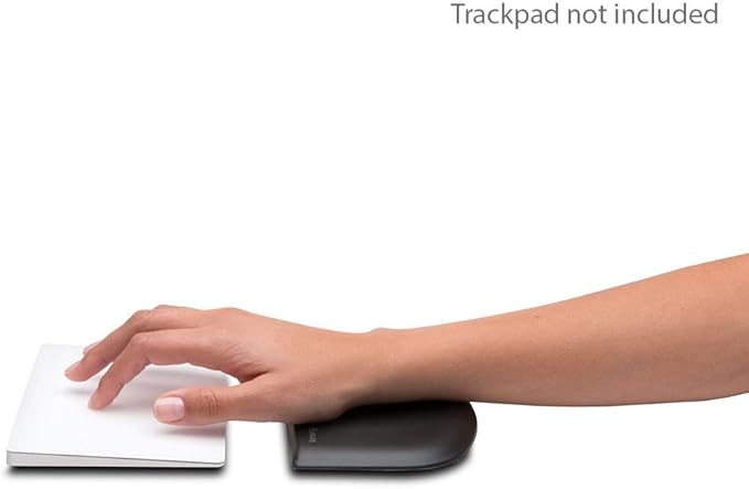 Kensington ErgoSoft Wrist Rest for Slim Mouse/Trackpad, Black (K52803WW)