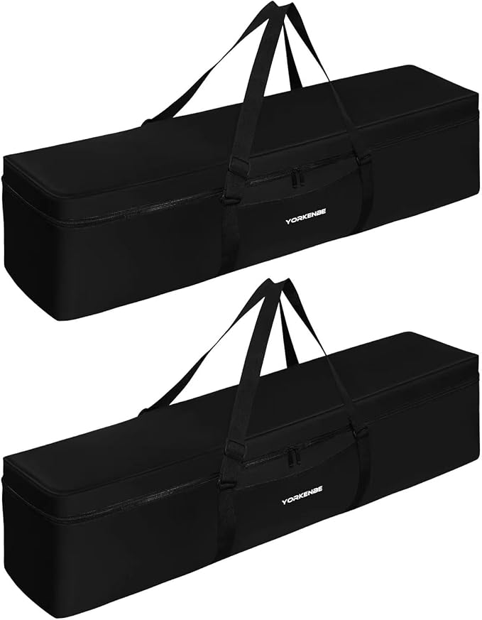 Camping Chair Replacement Bag, 42 Inch Extra Large Zippered Cot Bag, Waterproof Foldable Carrying Case with Handle Strap, Large Mouth fits Most Cots & Chairs for Travel Outdoor