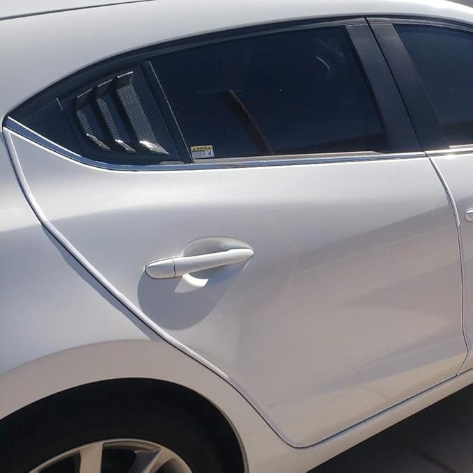 Winunite 32.8ft(10m) Car Door Edge Guards White – Fits Most Vehicles, No Glue, U-Shaped, Built-in Metal Clips, Scratch and Chip Resistant – Reduces Dings in Parking Lots