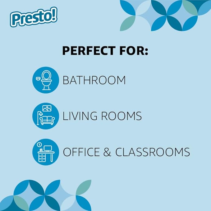 Presto! Facial Tissues, 3-Ply, Ultra-Soft | Premium | 264 Count | 8 Packs