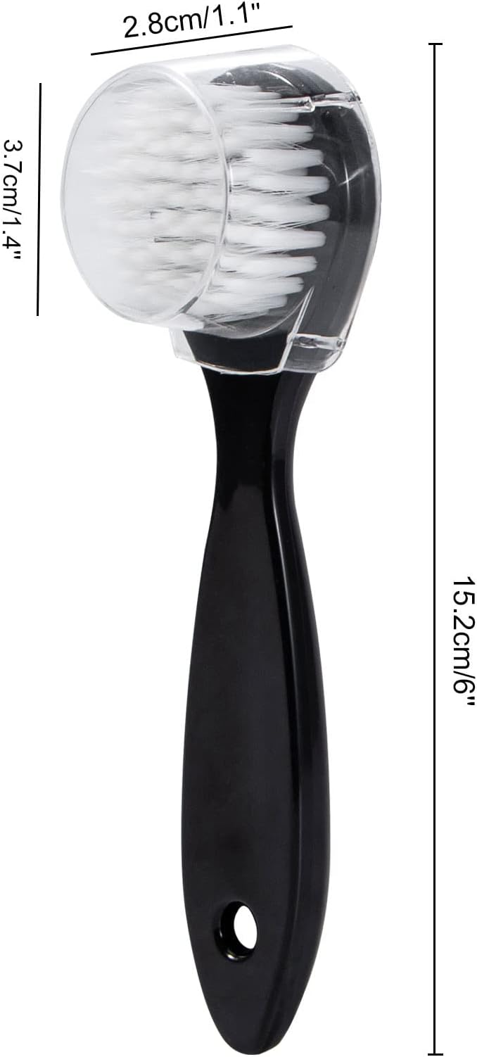 3 Pcs Facial Cleansing Brush, Useekoo Manual Face Brushes for Cleansing and Exfoliating, Face Scrubber to Massage, Deep Pore Exfoliation, Makeup Remove and Skin Care with Soft Bristles