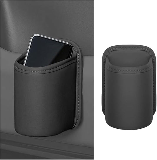 Large Car Door Cup Holder, Clip On Vehicle Seat Side Hanging Cup Drink Holder, Automotive Interior Water Bottle Organizer Mount Accessories, Universal for SUV Sedan Truck (Black)