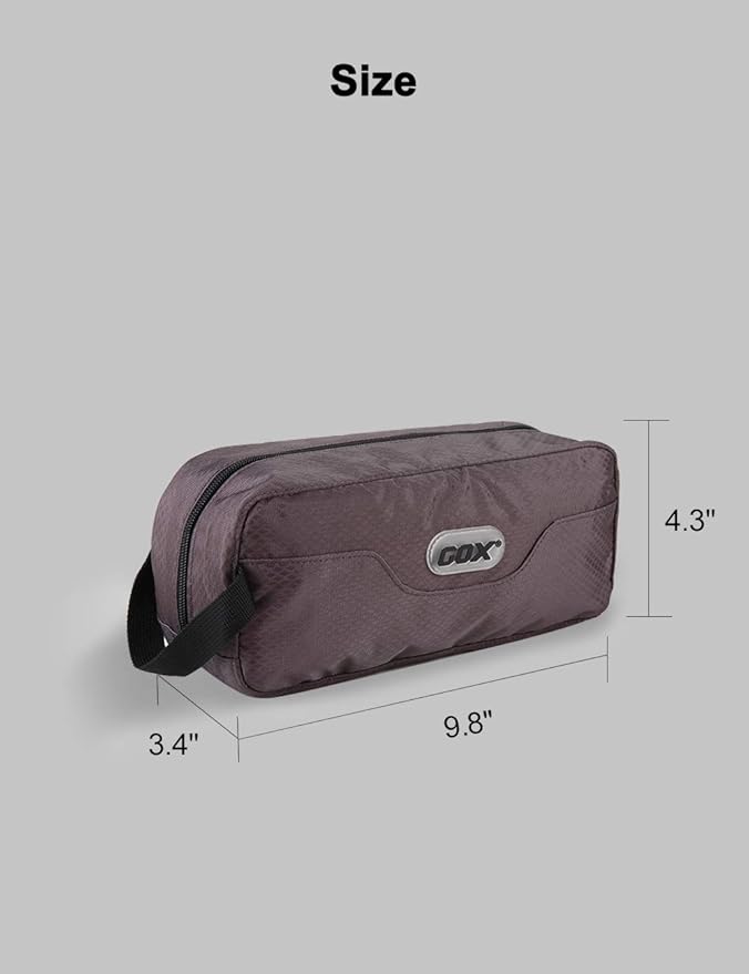 GOX Small Travel Toiletry Bag, Dopp Kit Case For Men, Multifunction Cosmetics Organizer Pouch…