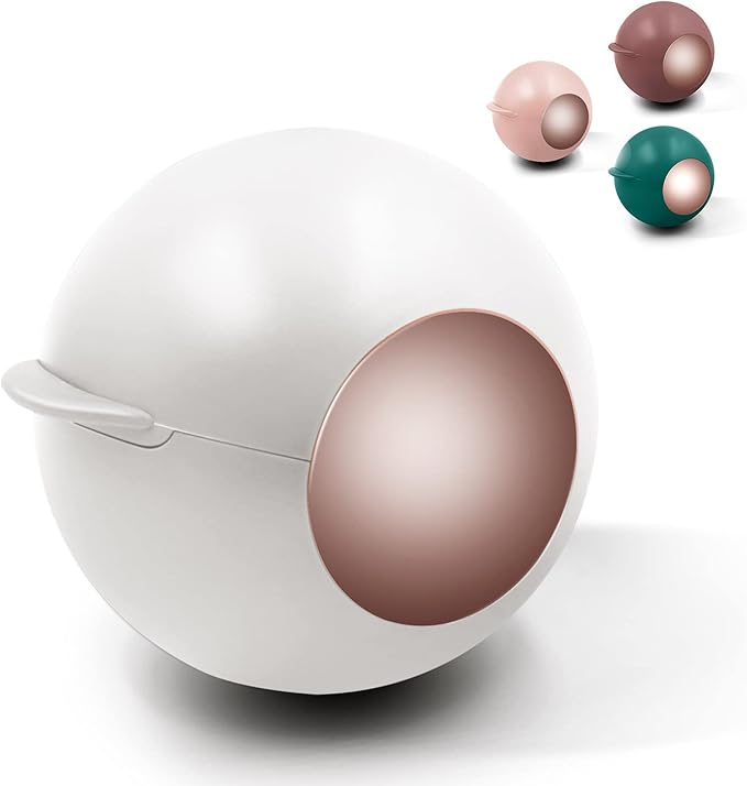 Reusable Lint Roller for Pet Hair, Washable Lint Remover for Clothes, Portable Pet Hair Remover for Travel Household (White)