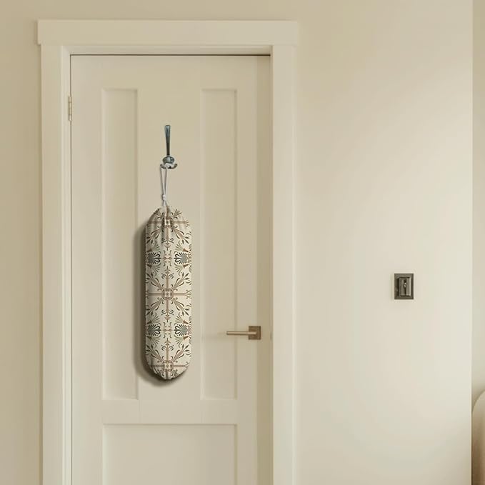 Boho Vintage Plastic Bag Holder, Reusable Grocery Bags Holder for Wall Mounting, Car Organizer, Boho Washable Shopping Bags Carrierfor Home Kitchen, Kitchen Pattern Garbage Bag 67