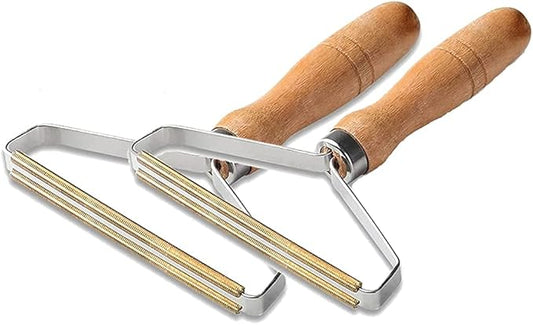 2PC Lint Roller, Portable Lint Remover Clothes Fuzz Shaver Restores Your Clothes and Fabrics Lint Remover Hair Removal