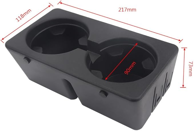 New Center Console Cup Holder 19154712 for Silverado 2007-2014 Suburban Tahoe GMC Sierra 2500 HD