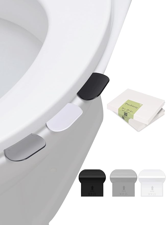 1pc-Black-Toilet Seat Lifter, Toilet Lid, Toilet Seat Handle to Lifter Toilet Cover Lifter, Avoid Touching Toilet Cover Handle Bathroom Accessories for Home, Office, Hotel