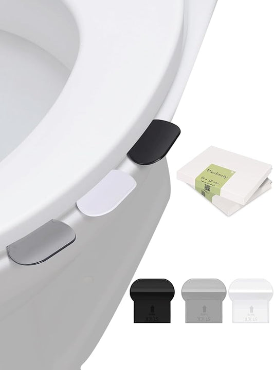 1pc-Black-Toilet Seat Lifter, Toilet Lid, Toilet Seat Handle to Lifter Toilet Cover Lifter, Avoid Touching Toilet Cover Handle Bathroom Accessories for Home, Office, Hotel