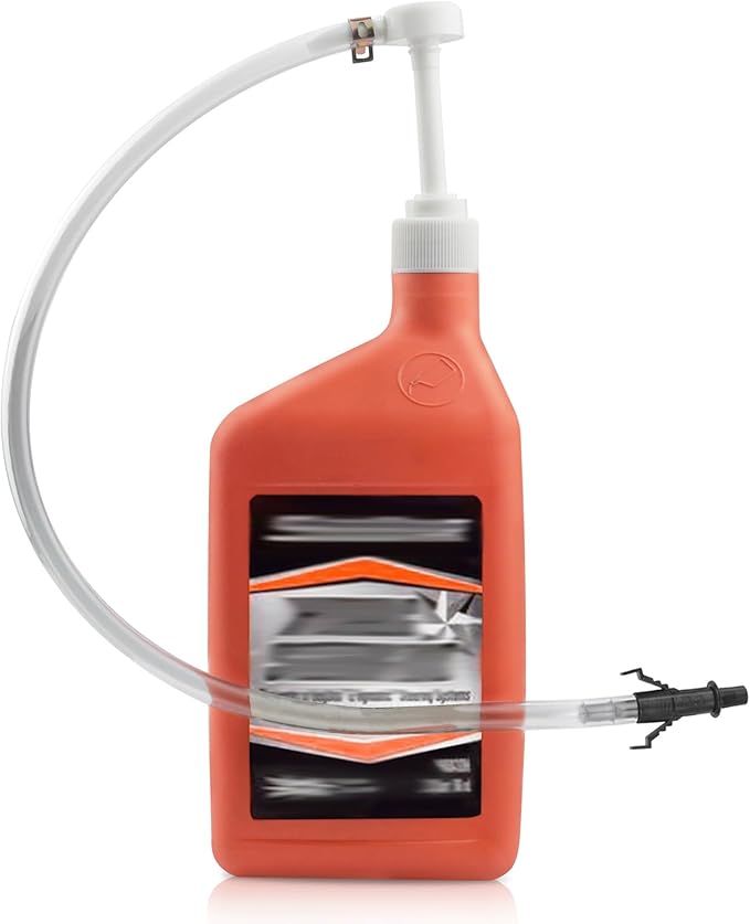 Fluid Pump for Standard Quart Bottles, 3rd Hand Adapter, Transfer Gear Oil Transmission and Differential Fluid