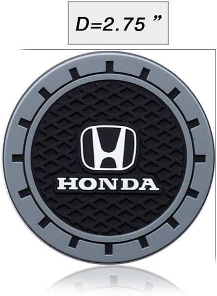 Cup Holder Insert Coaster Fit Honda Accord Civic Fit CRV Pilot EX CR-V EX-L Touring Pilot,Anti Slip Car Cup Coaster Interior Accessories