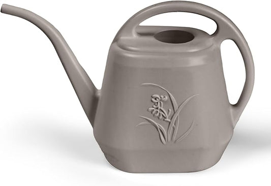 Watering Can - for Home Plant Garden - 1/2 Gallon - Coffee Color