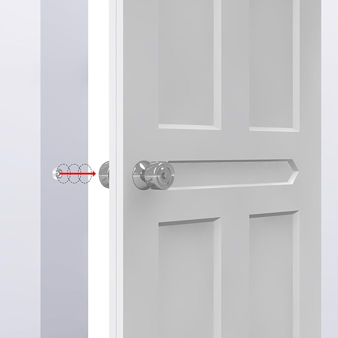 100 Pcs Cabinet Bumpers Clear Rubber Door Stops with Screws Sound Dampening Kitchen Cabinet Dots Pads for Drawers, Door, Wall Protection