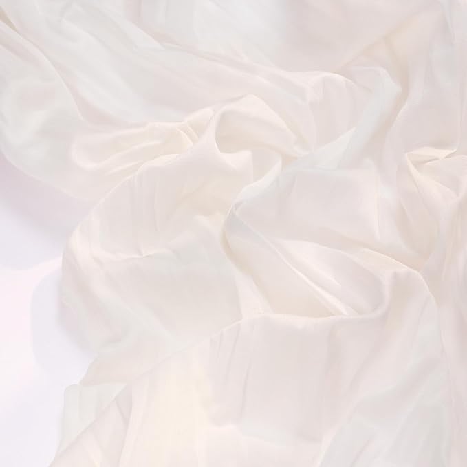 Socomi 6pcs Ivory White Cheesecloth Table Runner Summer Boho Rustic Gauze 120 inch 10FT Cheese Cloth Sheer Runner for Wedding Party Baby Shower Birthday Home Decor Holiday Decorations