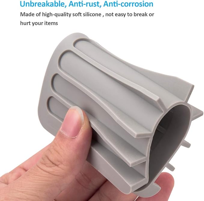 2PCS Mcyye Self Draining Soap Dishes, Premium Silicone Soap Holder & Saver for Shower, Bathroom, Kitchen, Bath Tub, Razor, Sponges, Drains Water Very Well, Can Extend Soap Life, Easy Clean