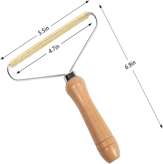 2PC Lint Roller, Portable Lint Remover Clothes Fuzz Shaver Restores Your Clothes and Fabrics Lint Remover Hair Removal