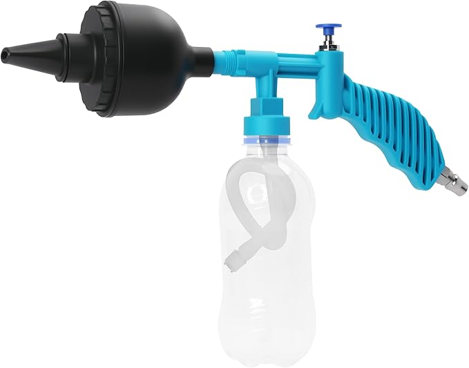 Car Wash Foam Gun High Pressure Car Washer Household Water Gun Foam Generator Washing Blaster(Needs Air Compressor) for Vehicle Upholstery Carpet Seat