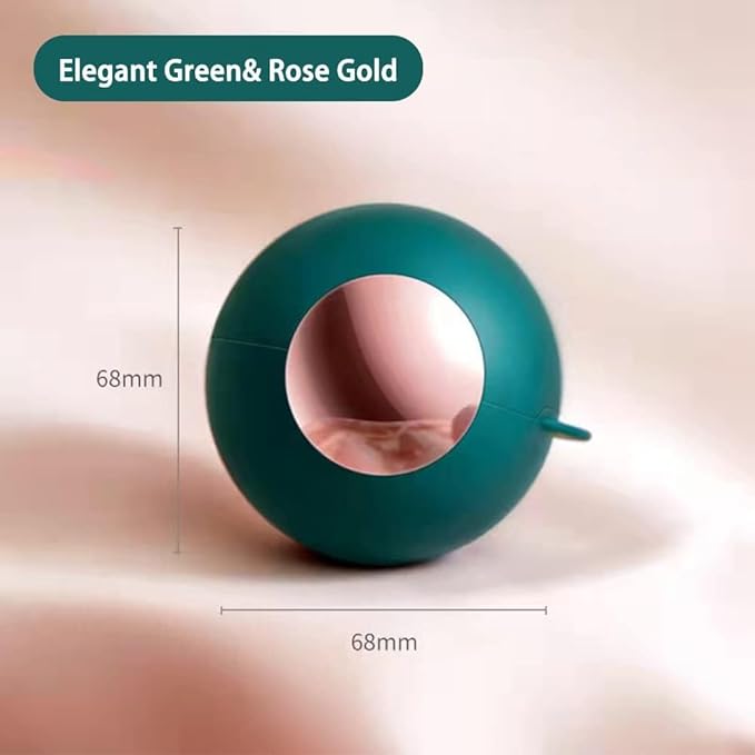 Washable Reusable Gel Lint Roller for Pet Hair, Tecogue Portable Dog Cat Pet Hair Remover for Clothes, Laundries, Sticky Cleaner, Dust Fuzz Fur for Travel Household (Green-2pcs)