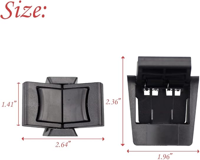 RLB-HILON Cup Holder Insert Divider Compatible with Toyota Highlander 2014 2015 2016 2017 2018 2019 2020 Year