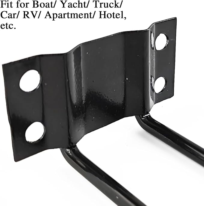 TIHOOD 4PCS Boat Ring Cup Holder Stainless Steel, Wall Mounted Cup Drink Holders for Boat, Universal Cup Holders for Marine, Yacht, Truck, RV, Trailer, Installs on Walls and Rails