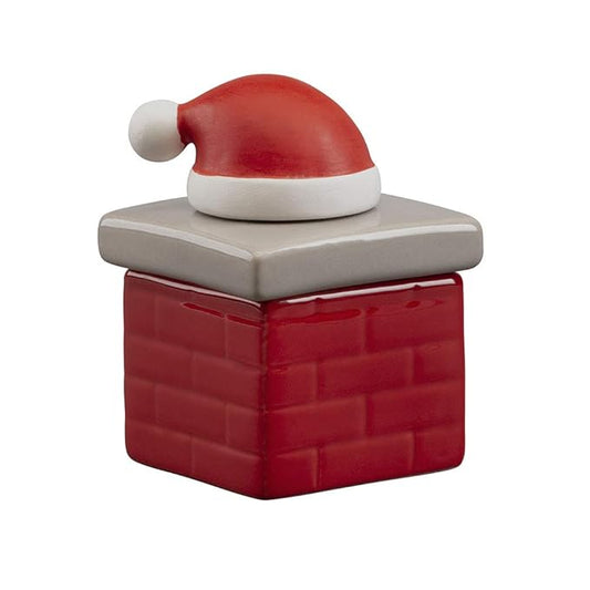 Ellia, Santa Porcelain Aroma Diffuser, Holiday Décor for Essential Oils