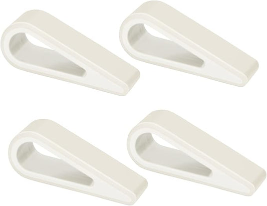 SUPBEE Universal Laptop/Computer Keyboard Stands, [4 Pack] Rubber Tilting Wedge Riser Holder for Desk, Ultra Compact Portable Ventilated Stand & Elevated Feet for Notebook Keyboard - Beige