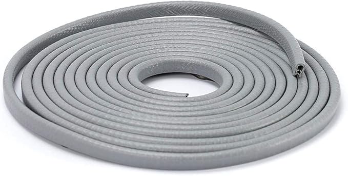 Winunite 65.6ft(20m) Car Door Edge Guards Light Gray– Fits Most Vehicles, No Glue, U-Shaped, Built-in Metal Clips, Scratch and Chip Resistant – Reduces Dings in Parking Lots