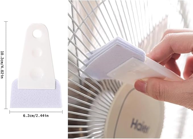 6 Pack Pedestal Fan Grille Cleaning Brush Table Fan Dust Brush Air Soffit Vents Duster Car Air Vent Duster for Tabletop Air Circulator Fan Floor Fan Stand Fan Mini Portable Fan Tower Fan