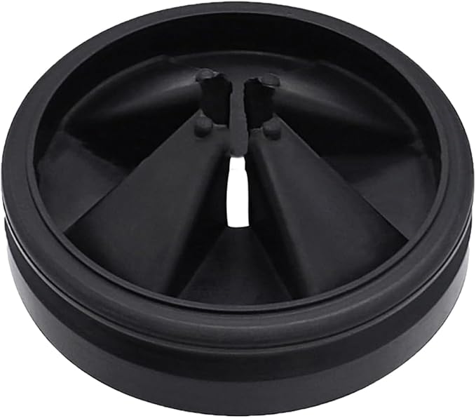 3-3/8 Inch Garbage Disposal Splash Guard, Upgraded Quiet Collar Sink Baffle Drain Plug, Replacement for InSinkErator Evolution Series Disposals. 1 PCS