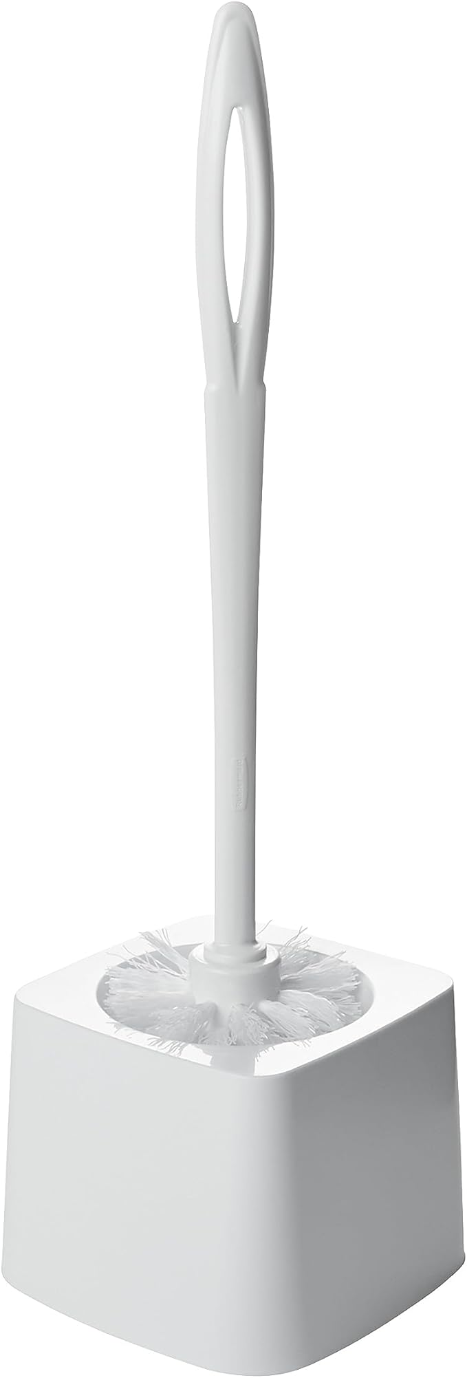 Rubbermaid Commercial Products 15" Toilet Brush, White, Toilet Bowl Brush for Bathroom, Professional/Janitorial Scrub, (Pack of 2)