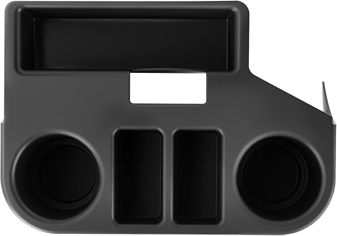Center Console Cup Holder Compatible with Ram 1500 2500 3500 1994 1995 1996 1997 Black