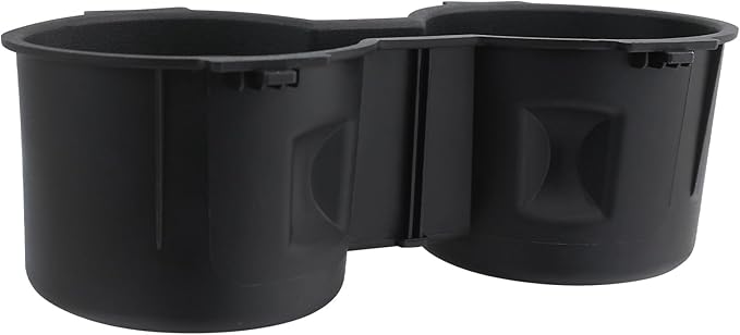 TQPONLY Front Seat Dual Cup Holder Rubber Insert Fitment 2016-2022 Ford F150 F250 F350 F450 F550 Super Duty Truck Accessories