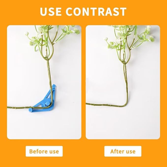 30Pcs Plant Stem Trainer Low Stress Training Clips Stem Bender Clips for Climbing Adjustable Bud Clips Plant Bender Plant Training Clips Plant Root Bender for Gardening Blue