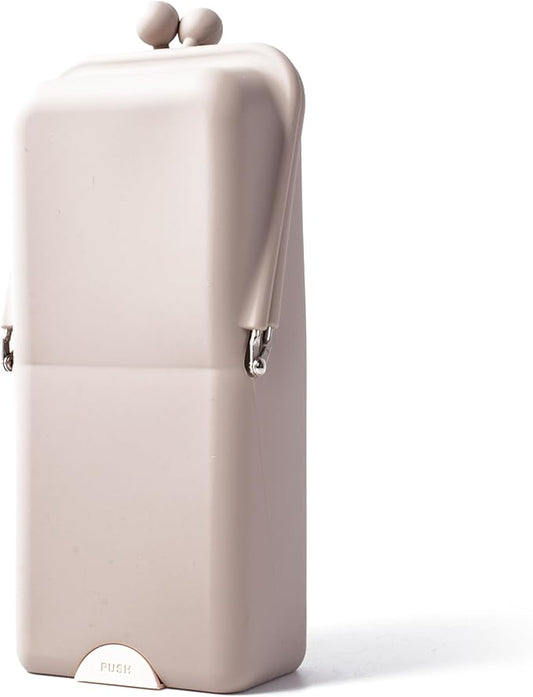 APT 1101 Makeup Brush Holder Travel Cosmetic Bag with Suction Base, Portable Cosmetic Organizer for Travel & Home, Organizer for Brushes, Beauty Tools & Accessories