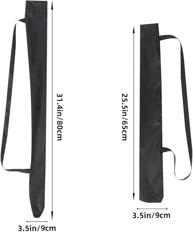Kichvoe Umbrella Cover with Adjustable Shoulder Strap Large Waterproof Umbrella Bag Sleeve for Golf Beach Travel and Outdoor Storage