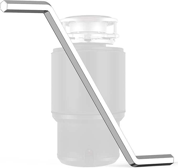 Ullnosoo Garbage Disposal Wrench, 2 Pack Garbage Disposal Allen Wrench Tool Compatible with InSinkErator Garbage Disposal to Unjam Kitchen Sink Food Garbage Disposal Clogging
