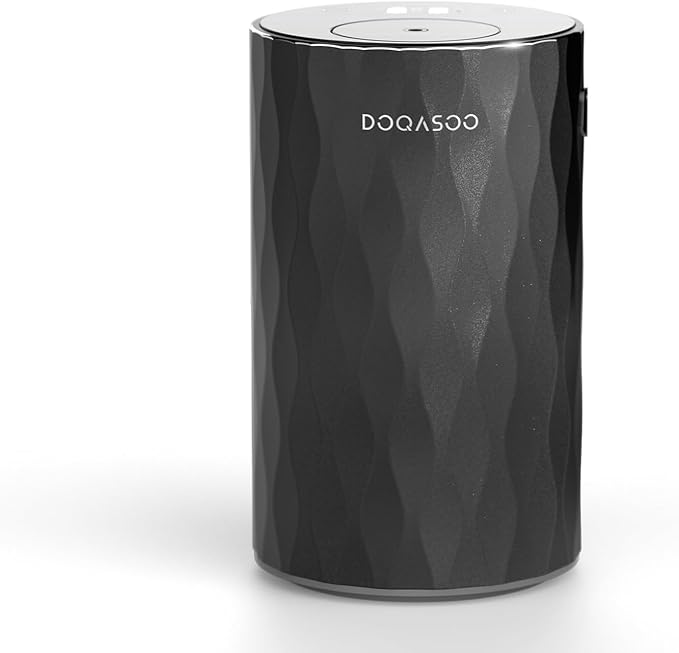 Waterless Essential Oil Diffuser - Aluminum Metal Texture, 96H Quiet Battery Nebulizer, Portable Scent Aromatherapy Diffuser with Timer & 4 Mist Levels, 20mL, Type-C for Home/Room/Car/Office