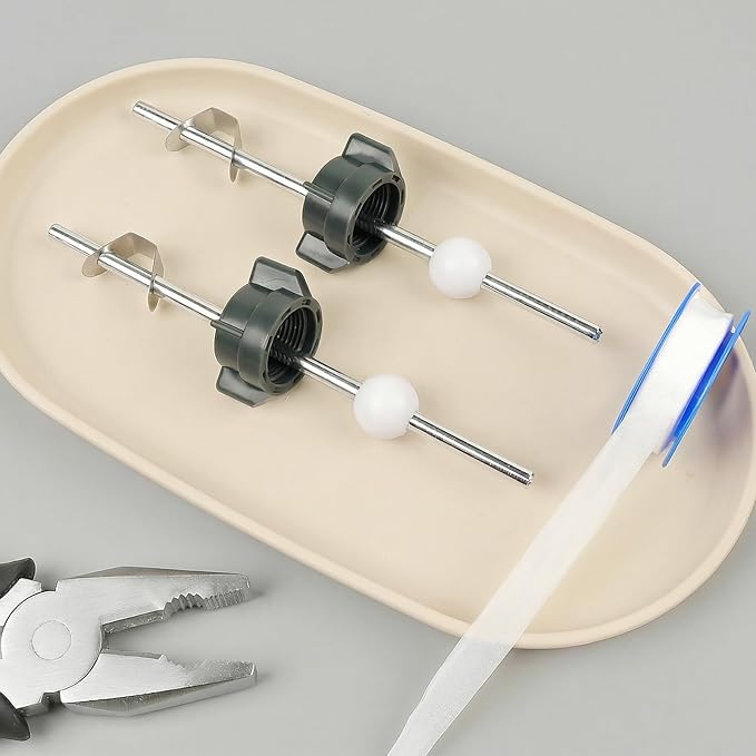 Lavatory Pop Up Center Piece Assembly, Ball Pop Up Stopper Lever Compatible with Pfister, Delta, 18MM Ball, Sink Pivot Rod Replacement Parts