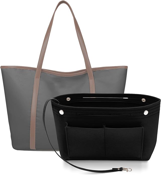 VANCORE Felt Insert Handbag Organizer Travel Purse Bag Organiser