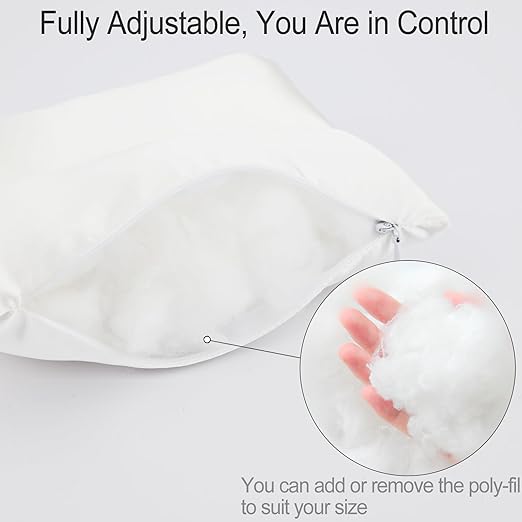 Satin Neck Pad Strap Cushion for Arm Sling Pillow Comfort Support Padding Rotator Cuff Replacement Surgery Elbow Brace Carry Padded Cover Broken Wrist Hand Injury, Ivory