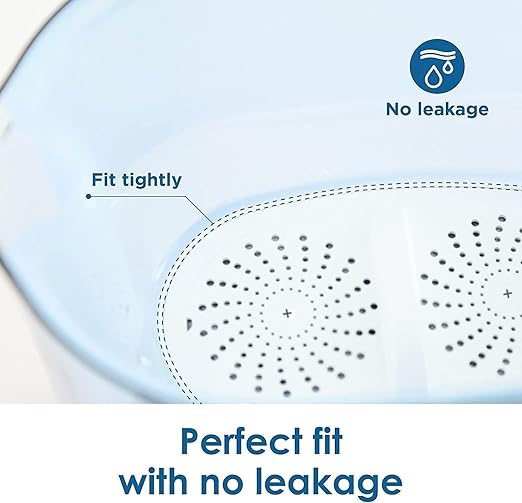 [Original] Waterdrop PF-01A Water Filter Replacement for Waterdrop Pitcher Filtration System, Reduces Lead, PFAS, PFOA/PFOS, Chlorine, Last Up to 3 Months or 200 Gallons, 6 Pack