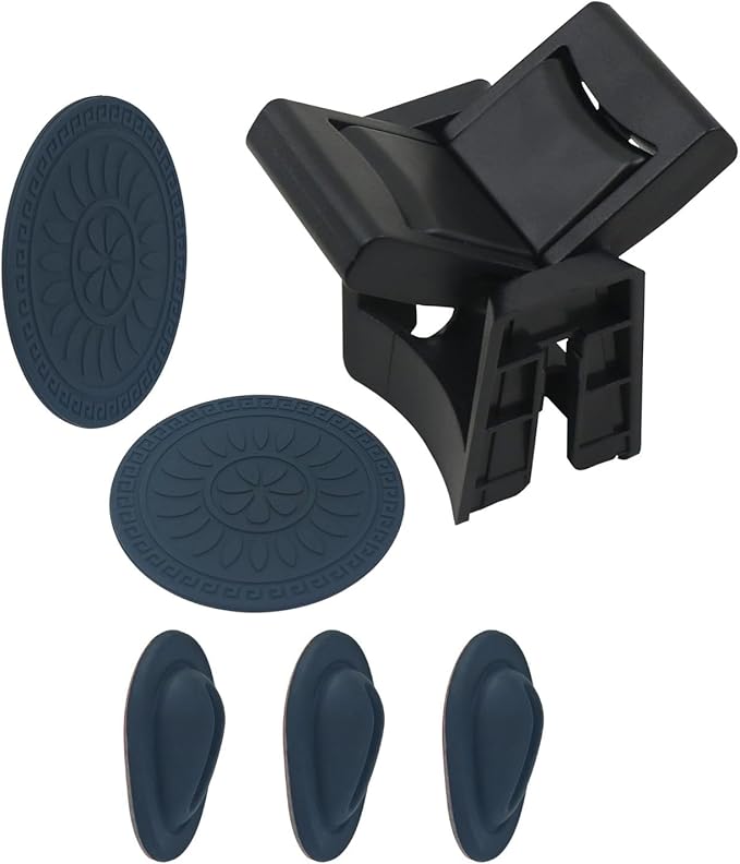 Cup Holder Insert for Toyota Highlander (2014-2020) – Enhanced Noise-Reducing Design with Silicone Coaster & Position Limiters
