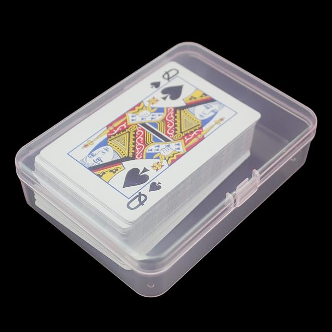 Goodma 8 Pieces Rectangular Plastic Boxes Empty Storage Organizer Containers with Hinged Lids for Small Items and Other Craft Projects (Pink, 4.5 x 3.3 x 1.1 inch)