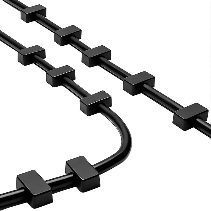 10 Pack Magnetic Cord Holder, Cable Clips - Strong Magnet Wire Management for Office, Under Desk, Nightstand, Car, Kitchen, Reusable Desk Cable Organizers