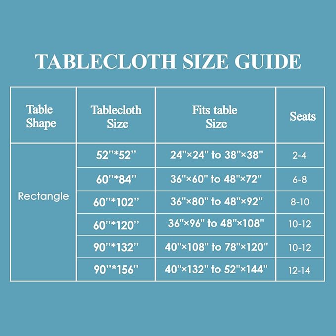 VidaFete Square Tablecloth 10 Pack52 x 52 Inch Tablecloths Stain Wrinkle Resistant Polyester Dining Table Cover for Kitchen Dinning Party Wedding Rectangular Tabletop Buffet Decoration(Black)