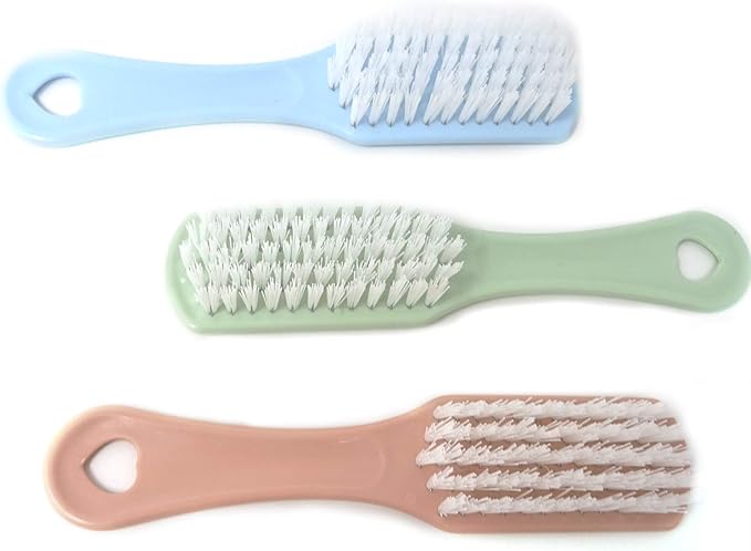 Honbay 3PCS Clothes Shoes Scrubbing Brushes Laundry Houseware Cleaning Tool for Home and School