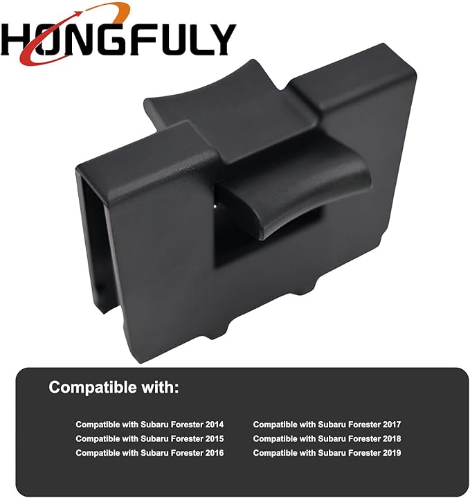 Cup Holder Divider Compatible with Subaru Forester 2014 2015 2016 2017 2018 2019 Year, 92118AJ000 92118AJ001 Black