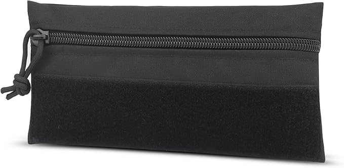 Qavctw Tactical Admin Pouch Bag with Hook and Loop Tool Storage Bag Snack Pouch Candy Bag Hanging Pouches Backpack Accessory Pouch