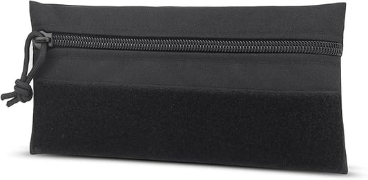 Qavctw Tactical Admin Pouch Bag with Hook and Loop Tool Storage Bag Snack Pouch Candy Bag Hanging Pouches Backpack Accessory Pouch