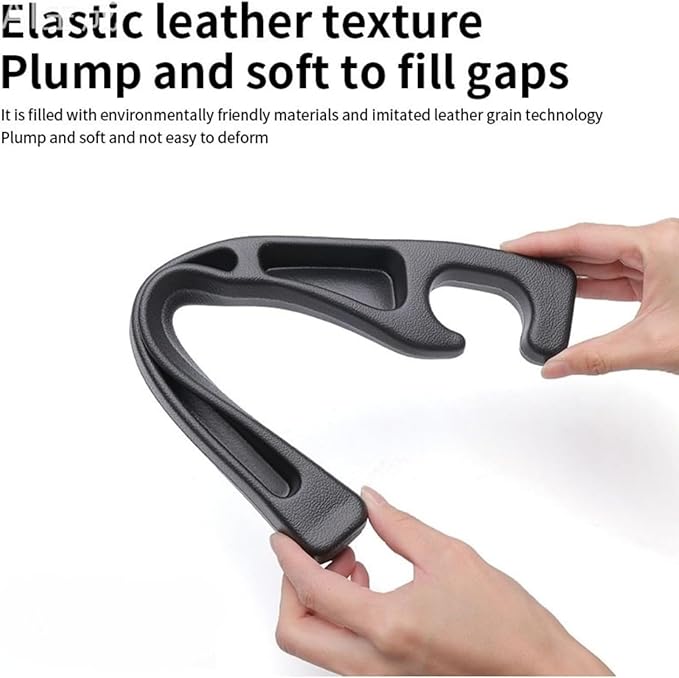 Apkoliros 2-Pack Car Seat Gap Filler, Anti-Drop Leak-Proof Seat Crevice Organizer with Phone Holder, Perfect for Car SUV Truck Interior